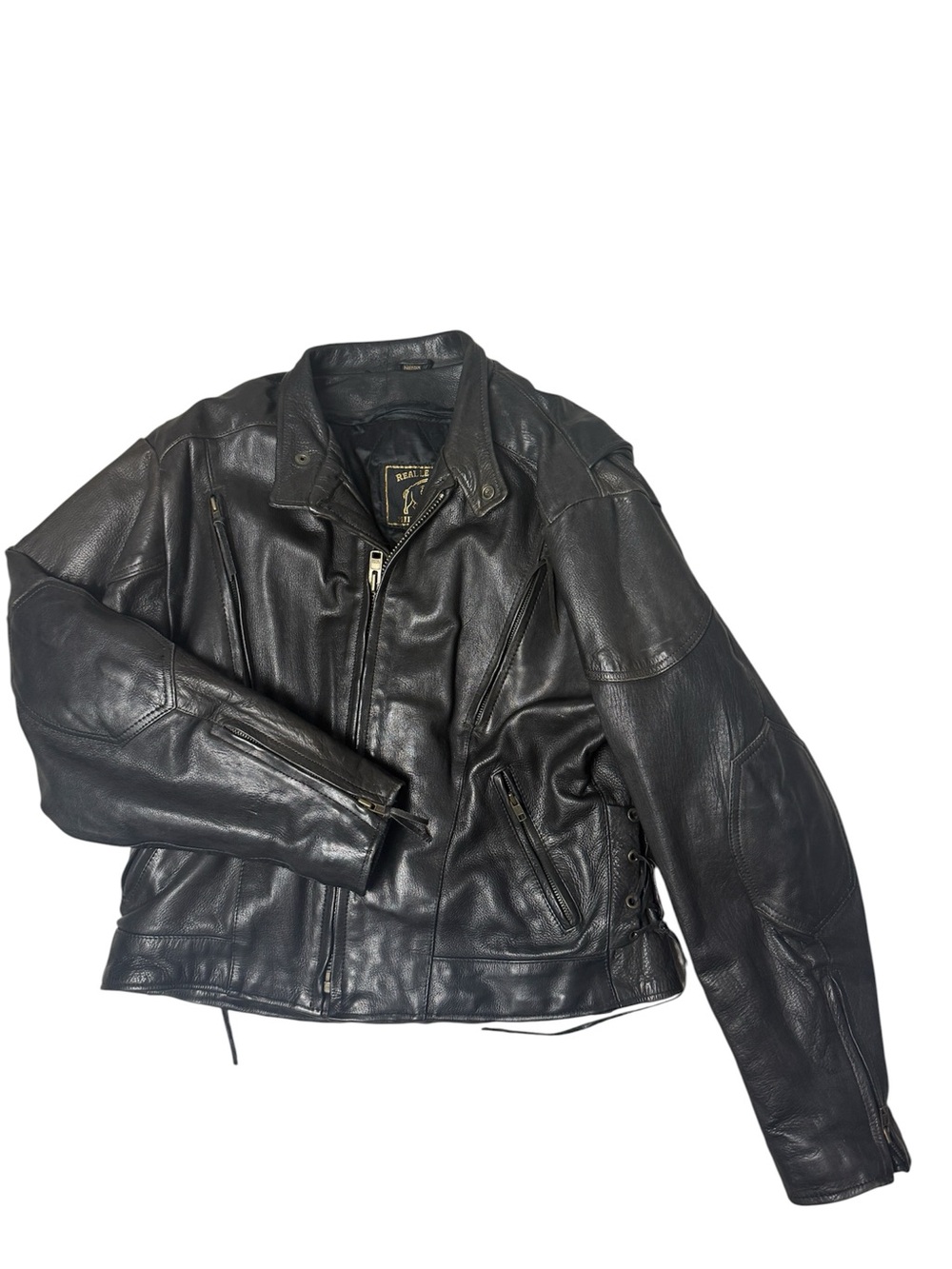 Real Leather Milwaukee WI Black Leather Jacket